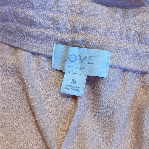 LOVE BY GAP pink terrycloth pajama shorts nwt - Picture 4 of 4